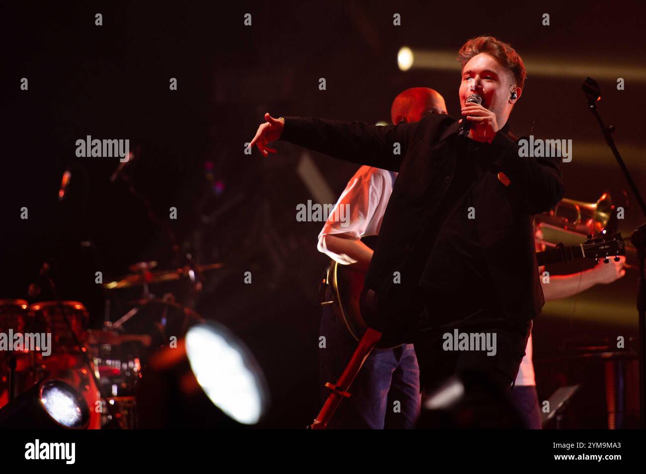 Palapartenope, Naples, Italie, 20 novembre 2024, alfa pendant ALFA - non SO chi ha creato il mondo ma SO che ERA innamorato tour - chanteur italien Mus Banque D'Images