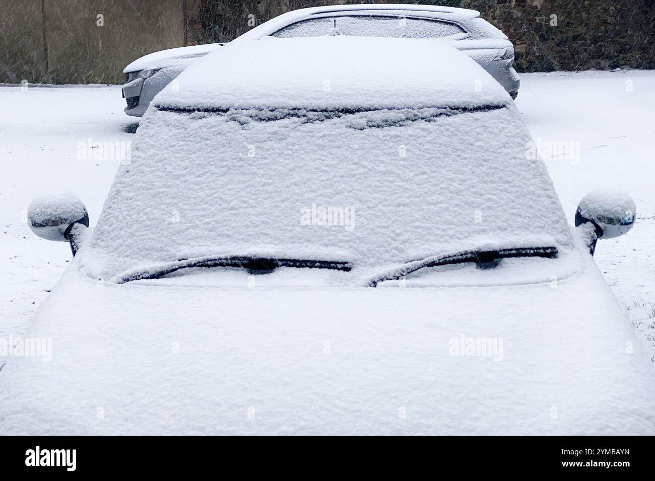 Doddiscombsleigh, Devon, Royaume-Uni. 21 novembre 2024. Neige à Doddiscombsleigh dans la vallée de Teign sur le bord de Dartmoor, Devon. Crédit : Nidpor/Alamy Live News Banque D'Images