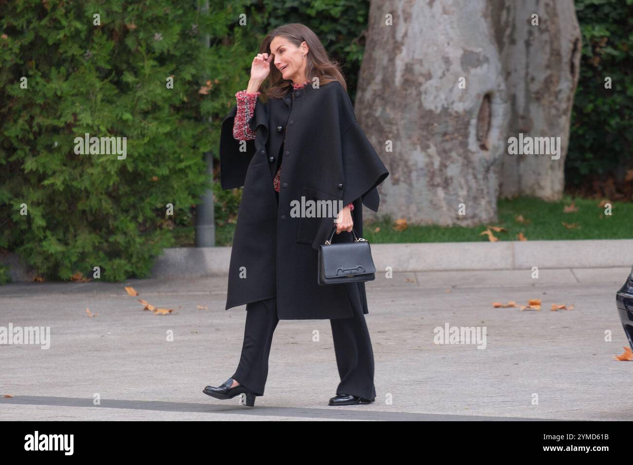 Reine Letiziao Espagne al à la cérémonie de remise des prix de journalisme 'Luis Carandell' qui s'est tenue au Palais du Sénat le 21 novembre 2024, à Madrid, Espagne. Banque D'Images