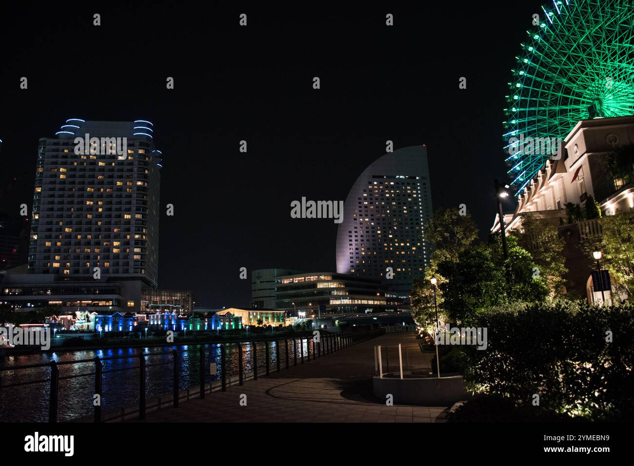 Paysages de la ville de Yokohama, Japon. Banque D'Images