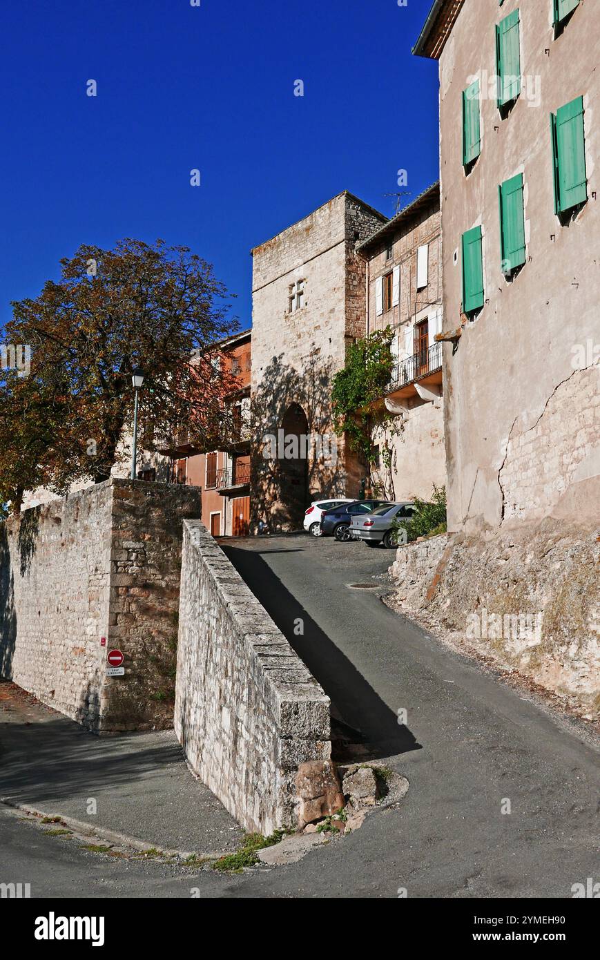 Porte des Garrics, Castelnau-de-Montmiral, Tarn, Occitanie, France, Europe Banque D'Images