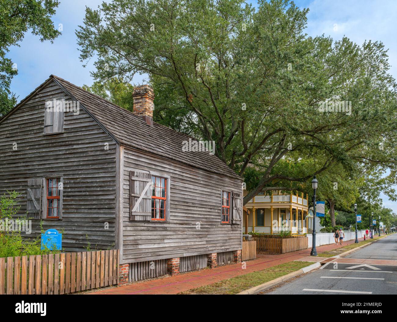 Julee College, village historique de Pensacola, Pensacola, Floride, États-Unis Banque D'Images