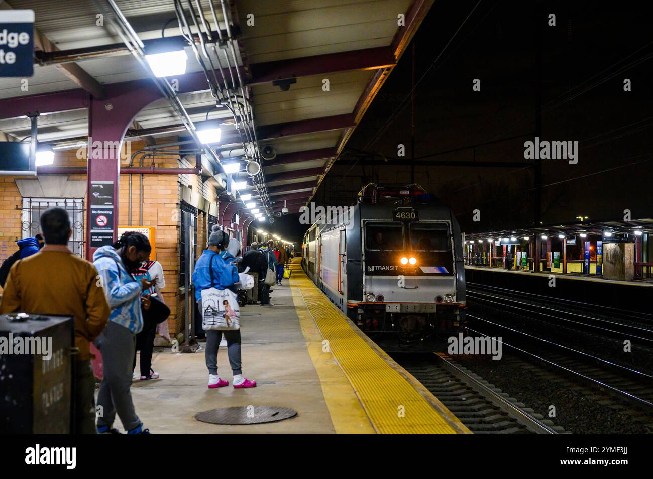 New Jersey transit Banque D'Images