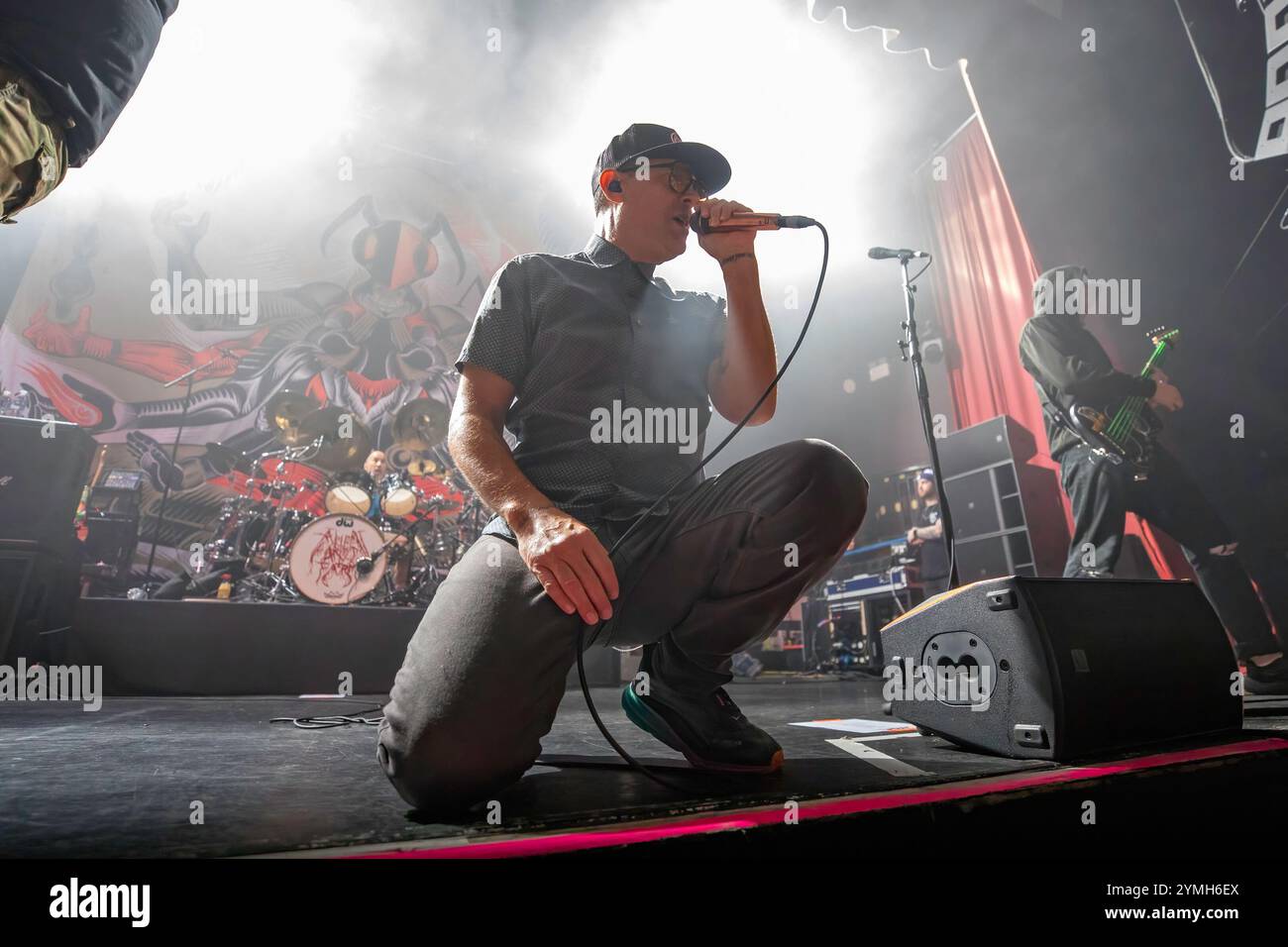 Manchester, Angleterre, 21 novembre 2024. Alien Ant Farm joue au o2 Ritz de Manchester dans le cadre de leur UK Europe Tour 2024 Credit : Izzy Clayton/Alamy Live News Banque D'Images