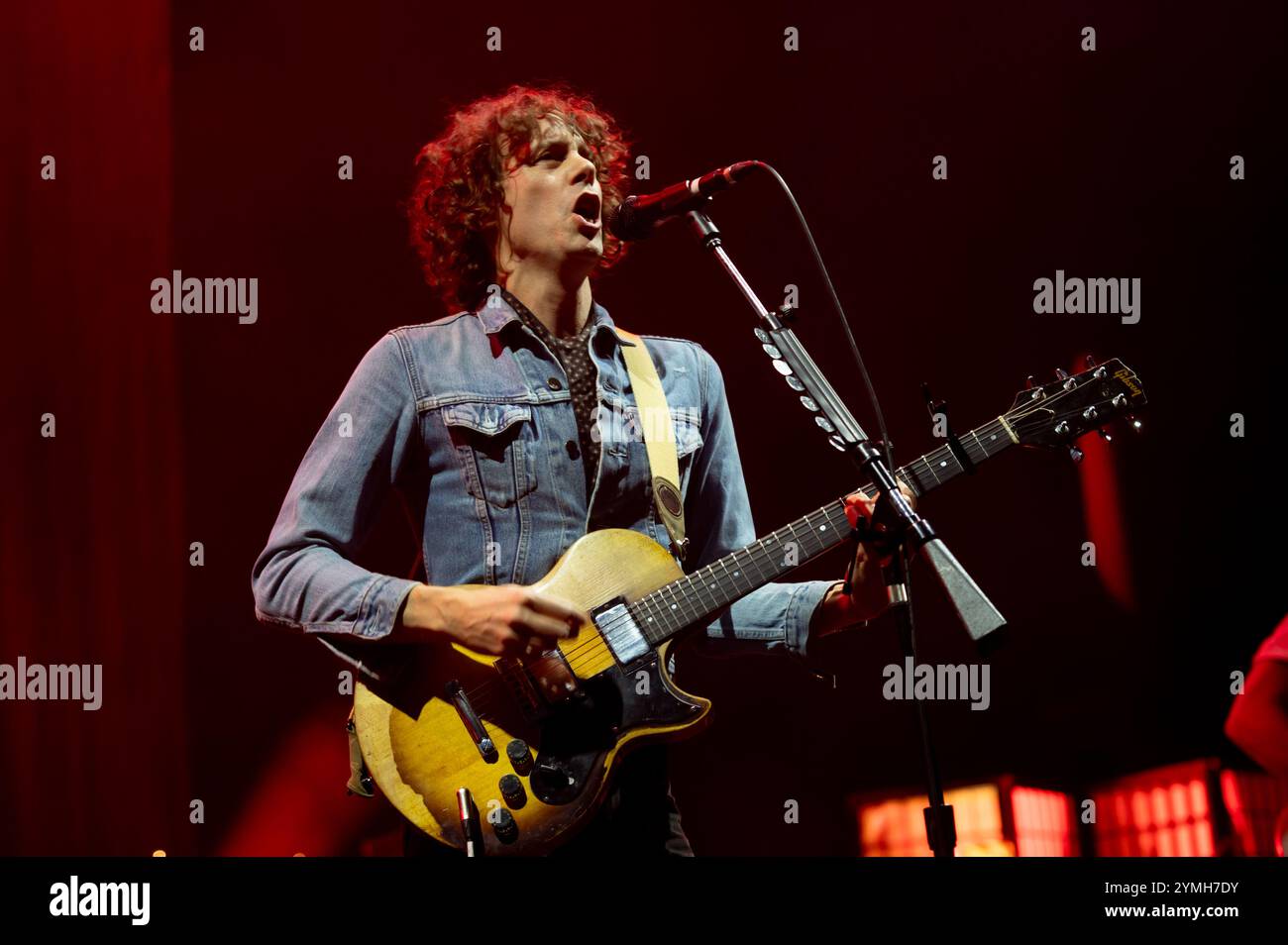 Londres, Royaume-Uni. 21 novembre 2024. Razorlight se produit à l'O2 Academy Brixton. Cristina Massei/Alamy Live News. Banque D'Images