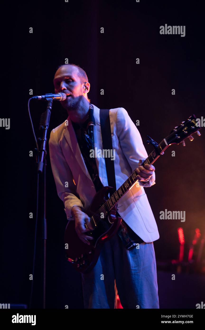 Londres, Royaume-Uni. 21 novembre 2024. Razorlight se produit à l'O2 Academy Brixton. Cristina Massei/Alamy Live News. Banque D'Images