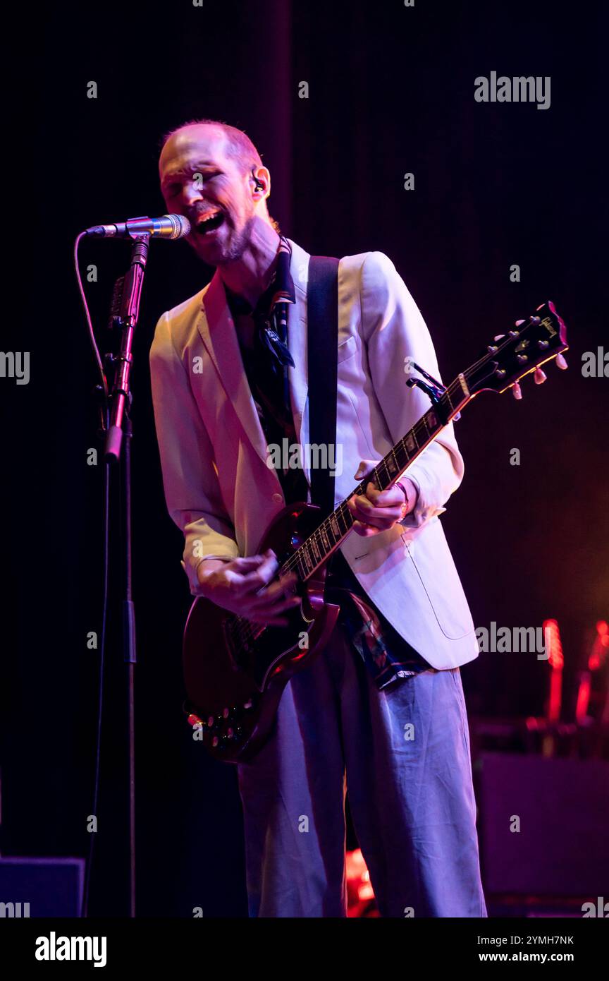 Londres, Royaume-Uni. 21 novembre 2024. Razorlight se produit à l'O2 Academy Brixton. Cristina Massei/Alamy Live News. Banque D'Images