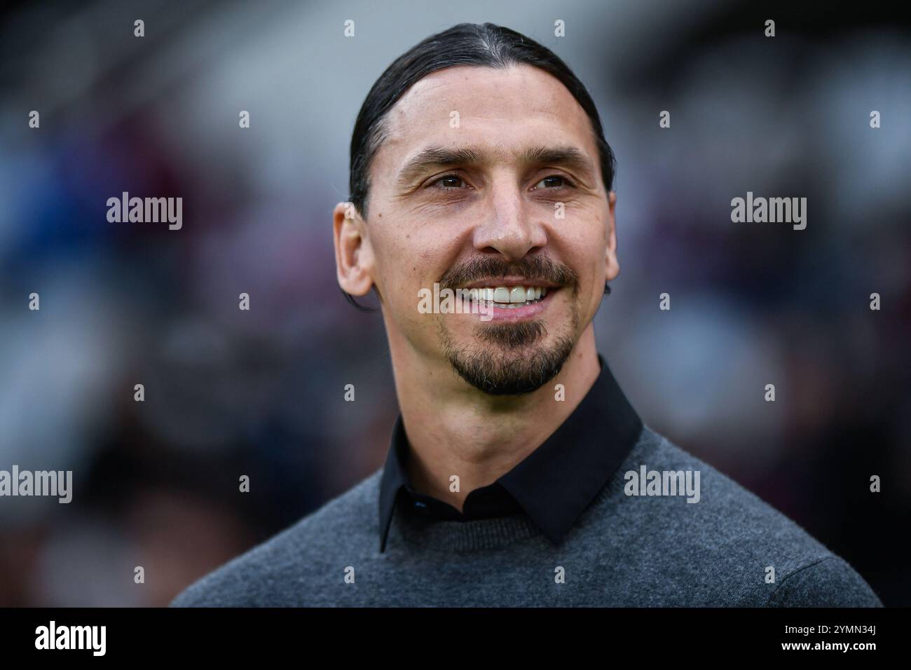 Turin, Italie. 1er janvier 2016. AC Milan Zlatan Ibrahimovic lors du match de football Serie A entre Turin et Milan au Stadio Olimpico Grande Torino à Turin, au nord-ouest de l'Italie - samedi 18 mai 2024. Sport - Soccer . (Photo Alberto Gandolfo/LaPresse) crédit : LaPresse/Alamy Live News Banque D'Images