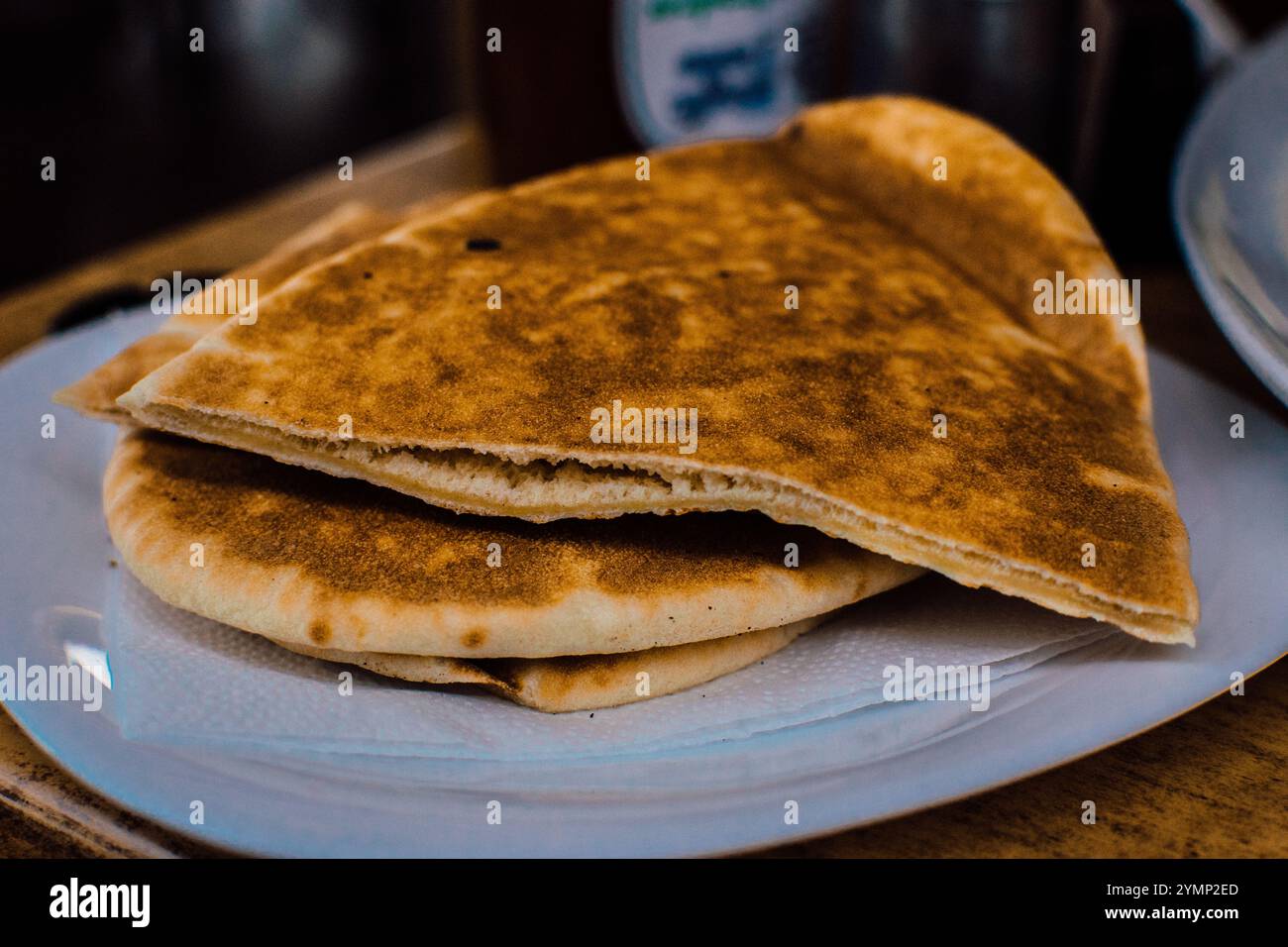 Cuisine traditionnelle de Chypre dans un restaurant Banque D'Images