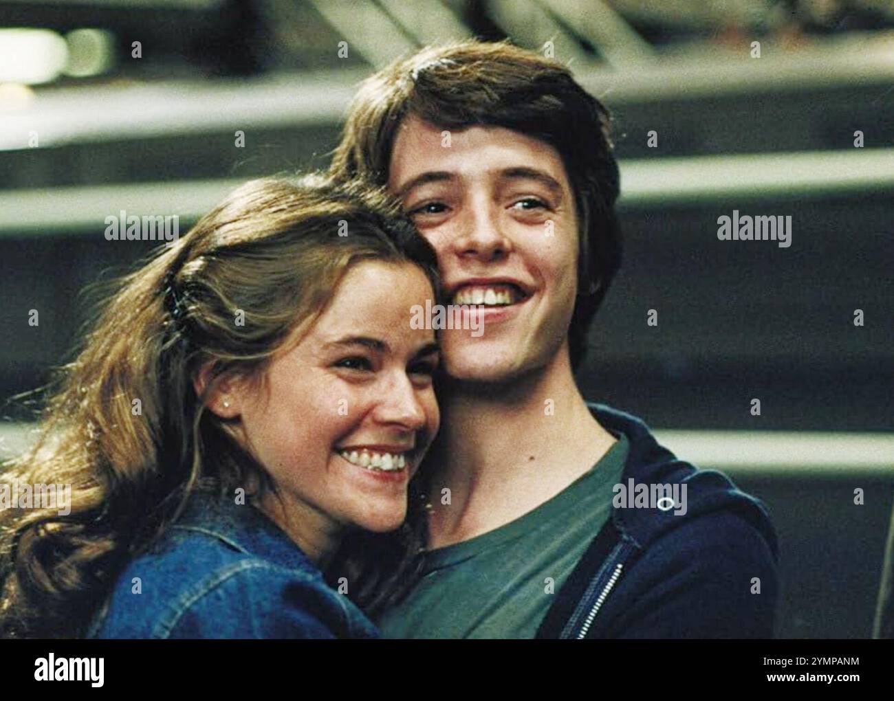 WARGAMES 1983 MGM/UA Entertainment Company film avec Matthew Broderick dans le rôle de David Lightman et Ally Sheedy dans le rôle de Jennifer Mack Banque D'Images