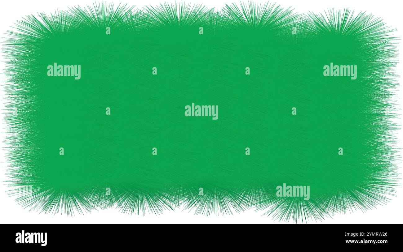 Vecteur d'illustration d'herbe verte isolé sur fond blanc transparent Illustration de Vecteur