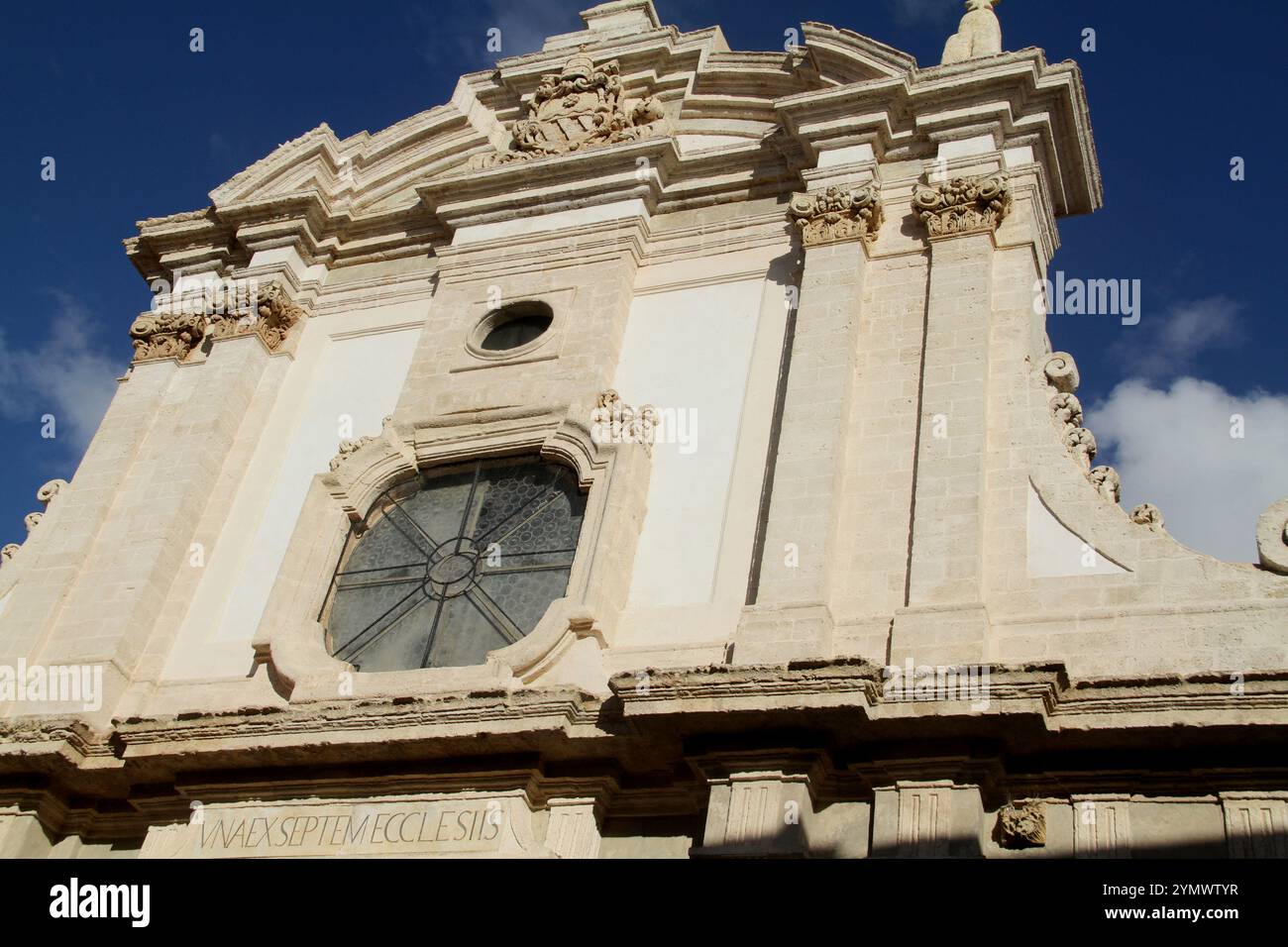 Nardò, Italie. Extérieur de la Basilica cattedrale di Santa Maria Assunta/ Cathédrale de Nardò. Banque D'Images