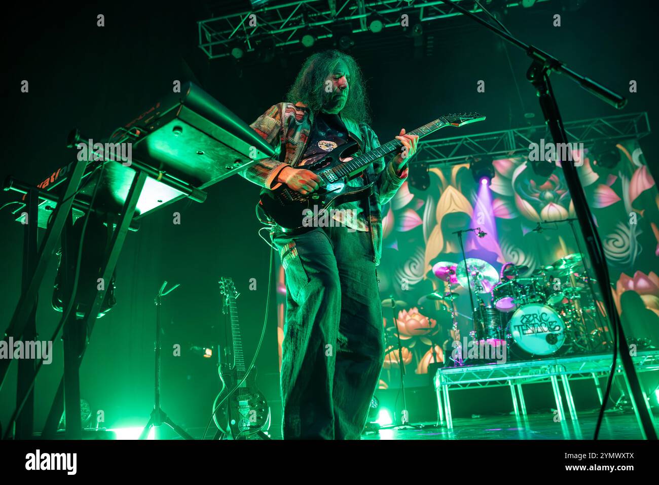 Bournemouth, Royaume-Uni. 22 novembre 2024. Ozric Tentacles se produisant à l'O2 Academy Bournemouth 22.11.2024. Crédit : Charlie Raven/Alamy Live News Banque D'Images