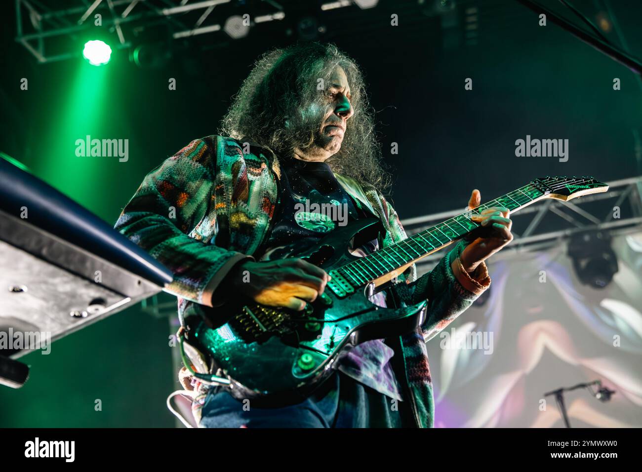 Bournemouth, Royaume-Uni. 22 novembre 2024. Ozric Tentacles se produisant à l'O2 Academy Bournemouth 22.11.2024. Crédit : Charlie Raven/Alamy Live News Banque D'Images
