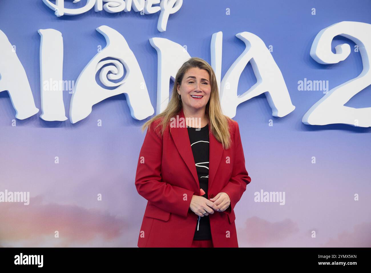 Madrid, Espagne. 23 novembre 2024. Lors d'un appel photo pour Vaiana 2 à Madrid, Espagne, le 23 novembre 2024, Carlota Arbeloa pose. (Photo de Hazhard Espinoza Vallejos/NurPhoto) crédit : NurPhoto SRL/Alamy Live News Banque D'Images