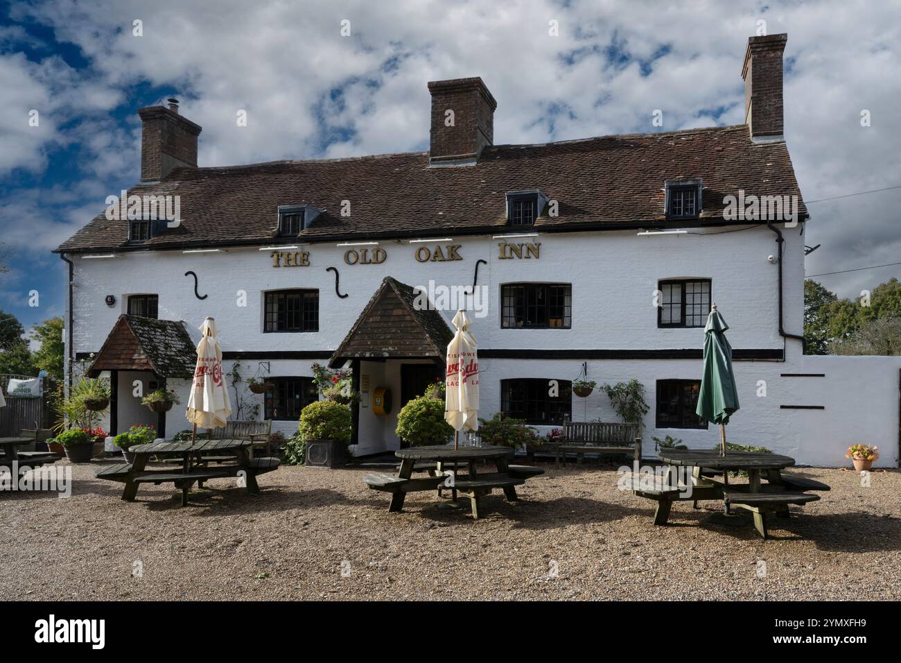 The Old Oak Inn - public House - Caneheath, Arlington, East Sussex, Angleterre, Royaume-Uni Banque D'Images