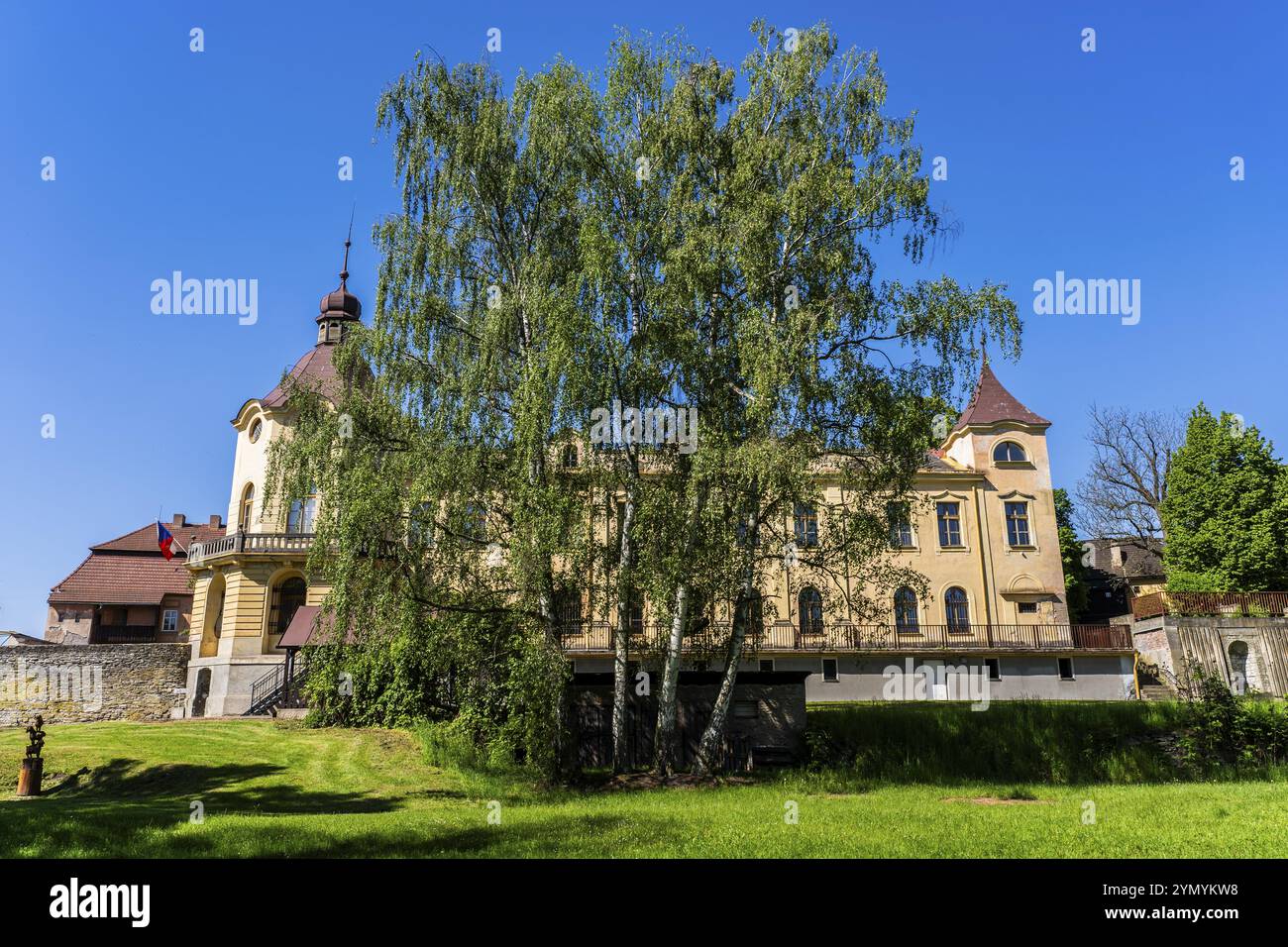 Maloskalicka tvrz à Ceska Skalice, République tchèque 2 Banque D'Images