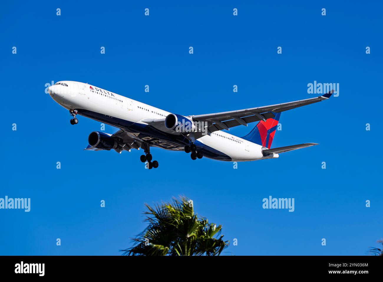 Aéroport international Harry Reid Aéroport 11*23*2024 Las Vegas NV, États-Unis Delta Airlines Airbus A330-300 N824NW arrivée à l'aéroport international Harry Reid Banque D'Images Aéroport international Harry Reid Aéroport 11*23*2024 Las Vegas NV, États-Unis Delta Airlines Airbus A330-300 N824NW arrivée à l'aéroport international Harry Reid Banque D'Images