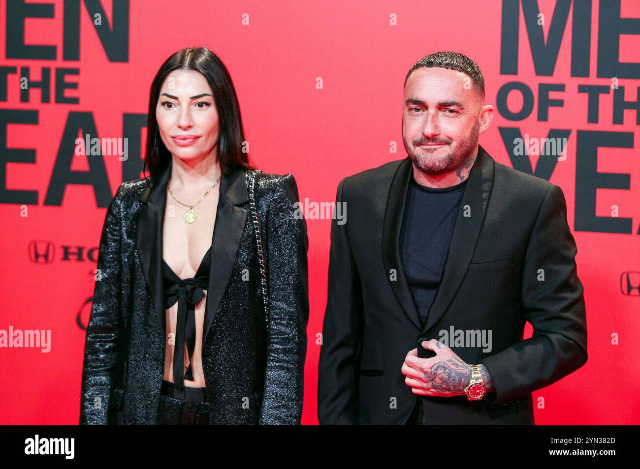 Nerea Gismero und DJ Nano BEI der Verleihung der GQ Men of the Year Awards 2024 im Reina Sofia Museum. Madrid, 21.11.2024 *** Nerea Gismero et DJ Nano aux GQ Men of the Year Awards 2024 au Musée Reina Sofia Madrid, 21 11 2024 Foto:xDyDxFotografosx/xFuturexImagex gq madrid 4163 Banque D'Images