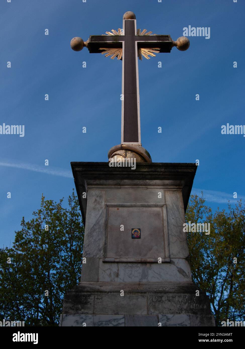 Croix de la Mission, Rennes Banque D'Images