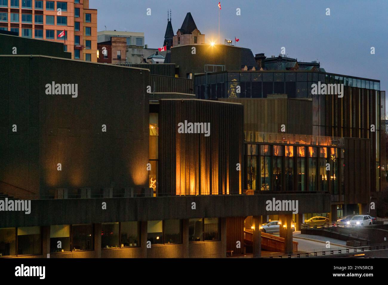 Le Centre national des arts, Ottawa, Ontario, Canada Banque D'Images