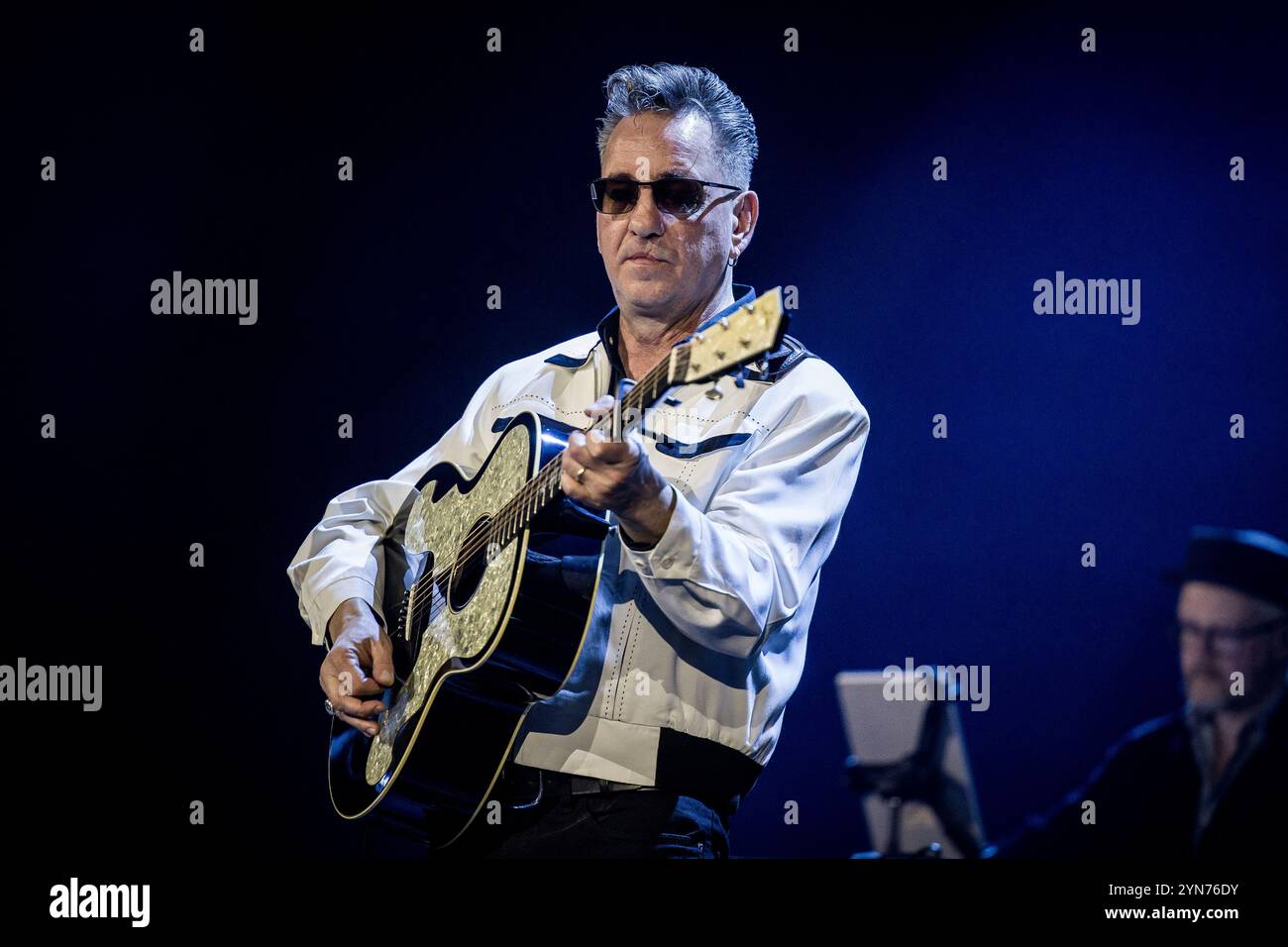L'auteur-compositeur anglais Richard Hawley se produit en concert à Oslo le 24 novembre 2024 Banque D'Images