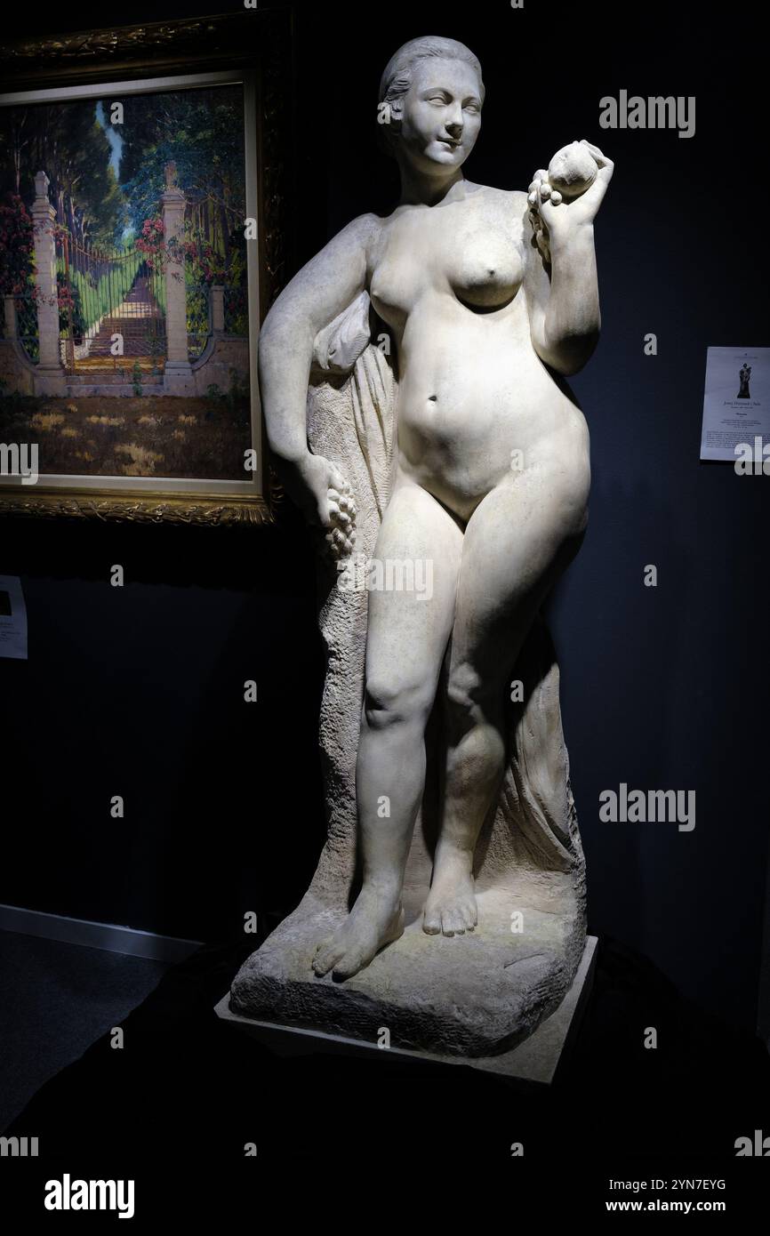 Eléments décoratifs exposés à la Feria Arte 2024, une exposition d'antiquités, de galeries d'art et de collection, à IFEM IFEMA, Madrid, 24 novembre Espagne Banque D'Images