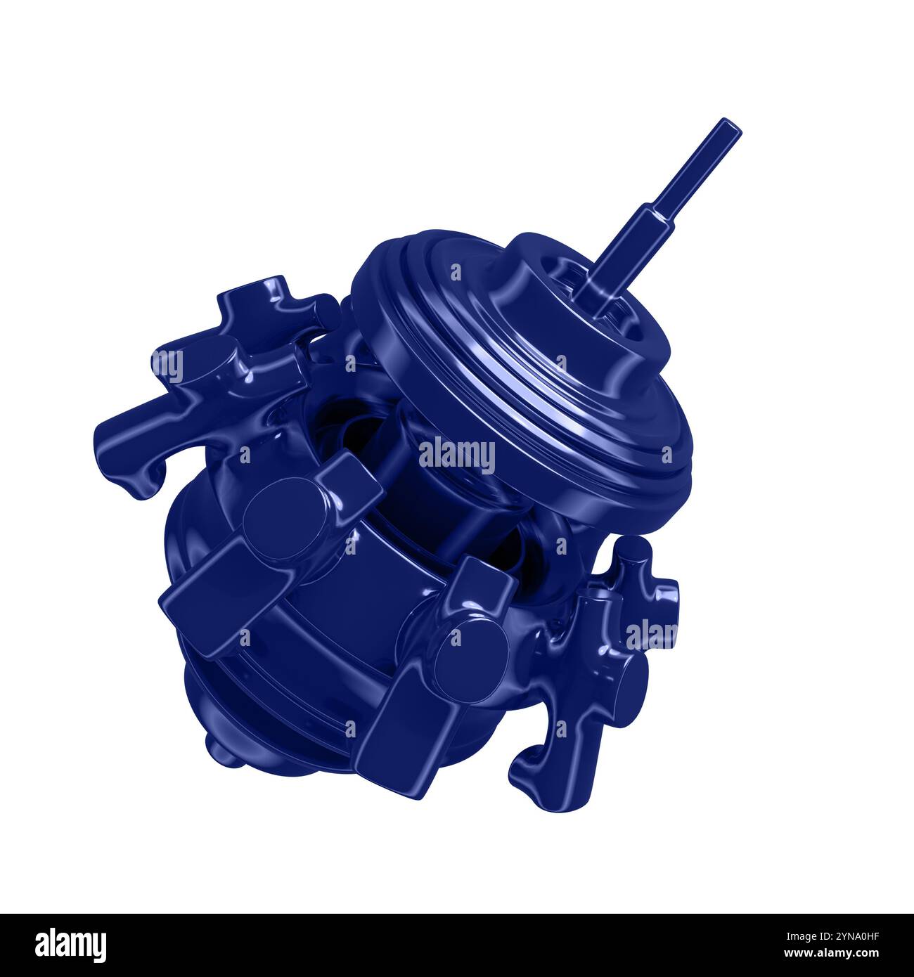 Objet 3D abstrait Banque D'Images