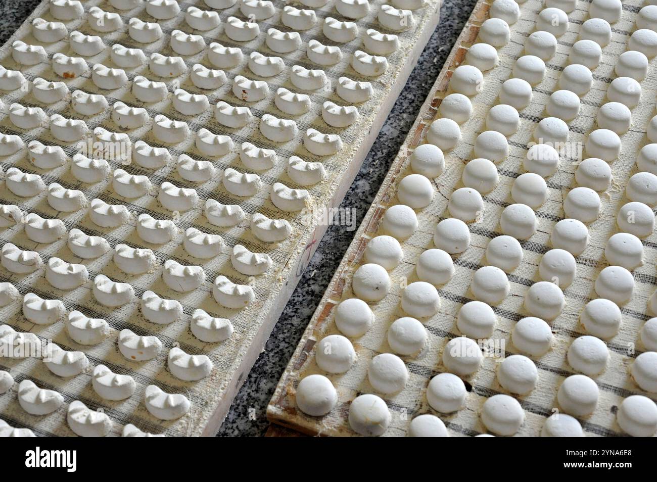 France, Aveyron, le Cayrol, Abbaye cistercienne de notre-Dame de Bonneval, production artisanale de chocolat Banque D'Images