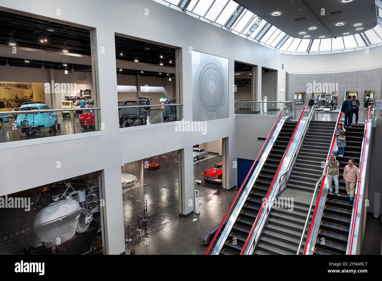 Japon, île de Honshu, Chubu, Aichi, Nagoya, le Toyota automobile Museum, collection du fondateur M. Toyoda Banque D'Images