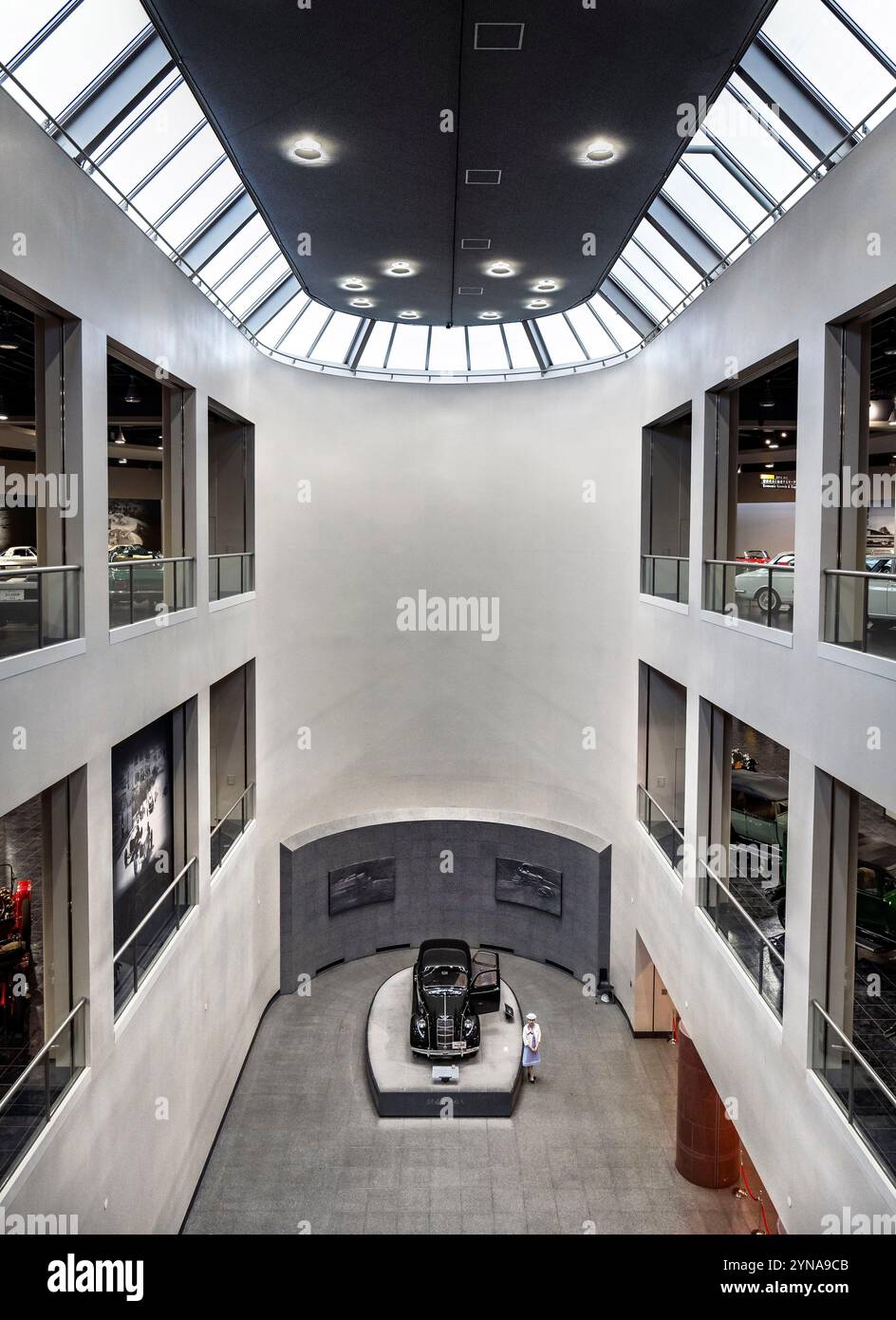 Japon, île de Honshu, Chubu, Aichi, Nagoya, le Toyota automobile Museum, collection du fondateur M. Toyoda Banque D'Images