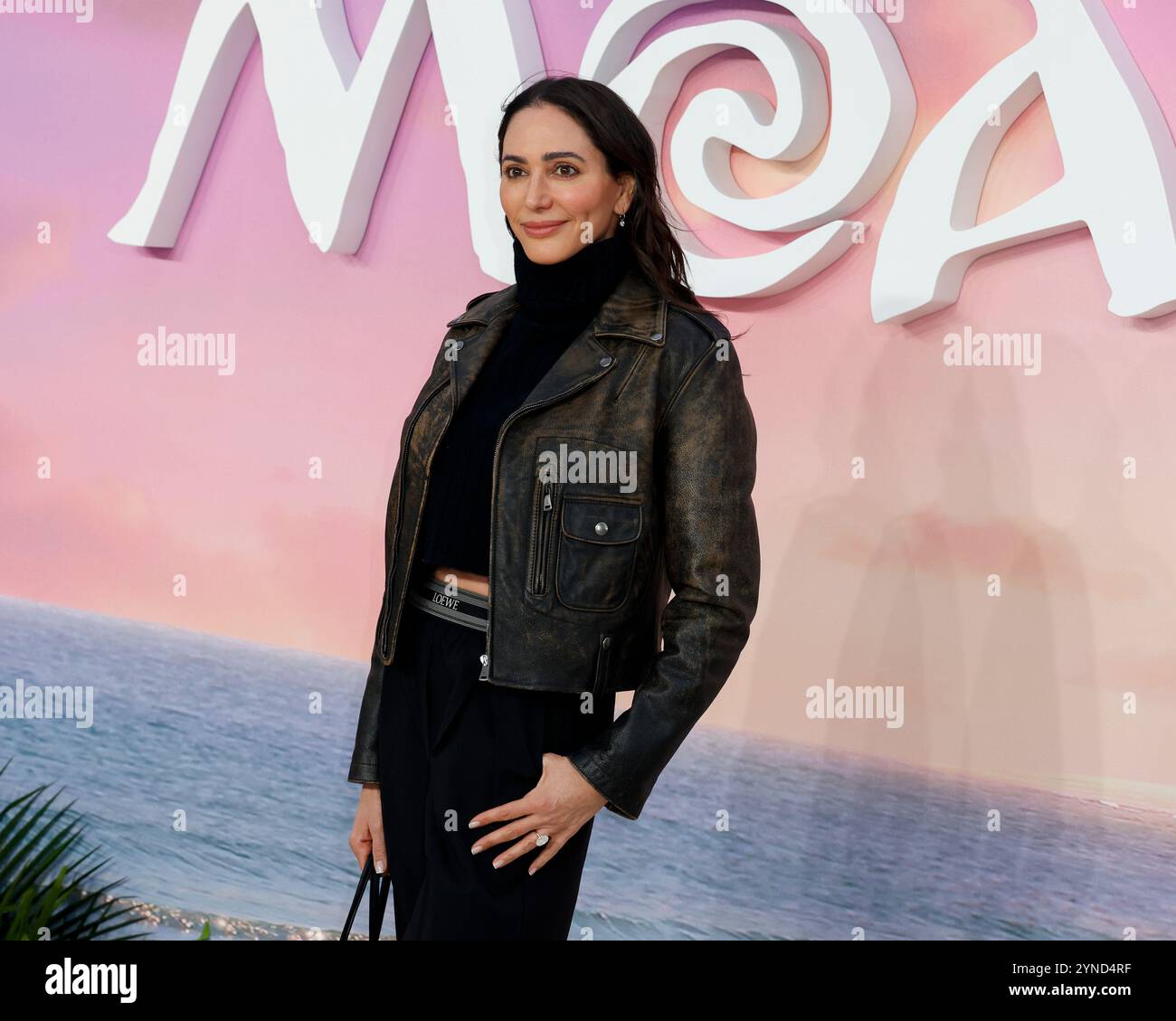 Londres, Royaume-Uni. 24 novembre 2024. Lauren Silverman assiste à la première britannique de Moana 2 au Cineworld de Leicester Square, Londres. Crédit : SOPA images Limited/Alamy Live News Banque D'Images