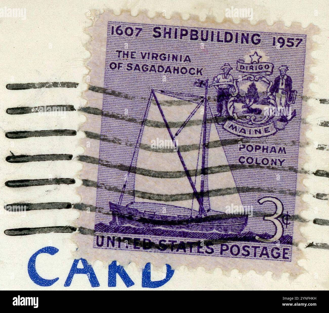 Timbre annulé (51391532422). Banque D'Images