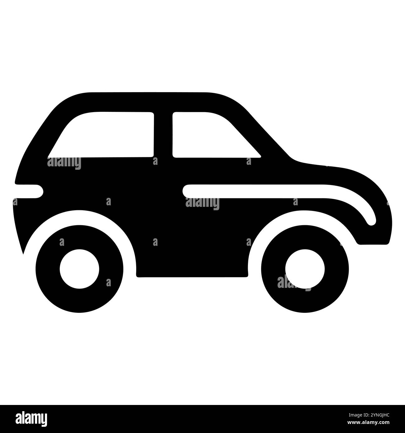 Un vecteur de stock mettant en vedette une icône de voiture d'une automobile, conception d'illustration vectorielle. Illustration de Vecteur