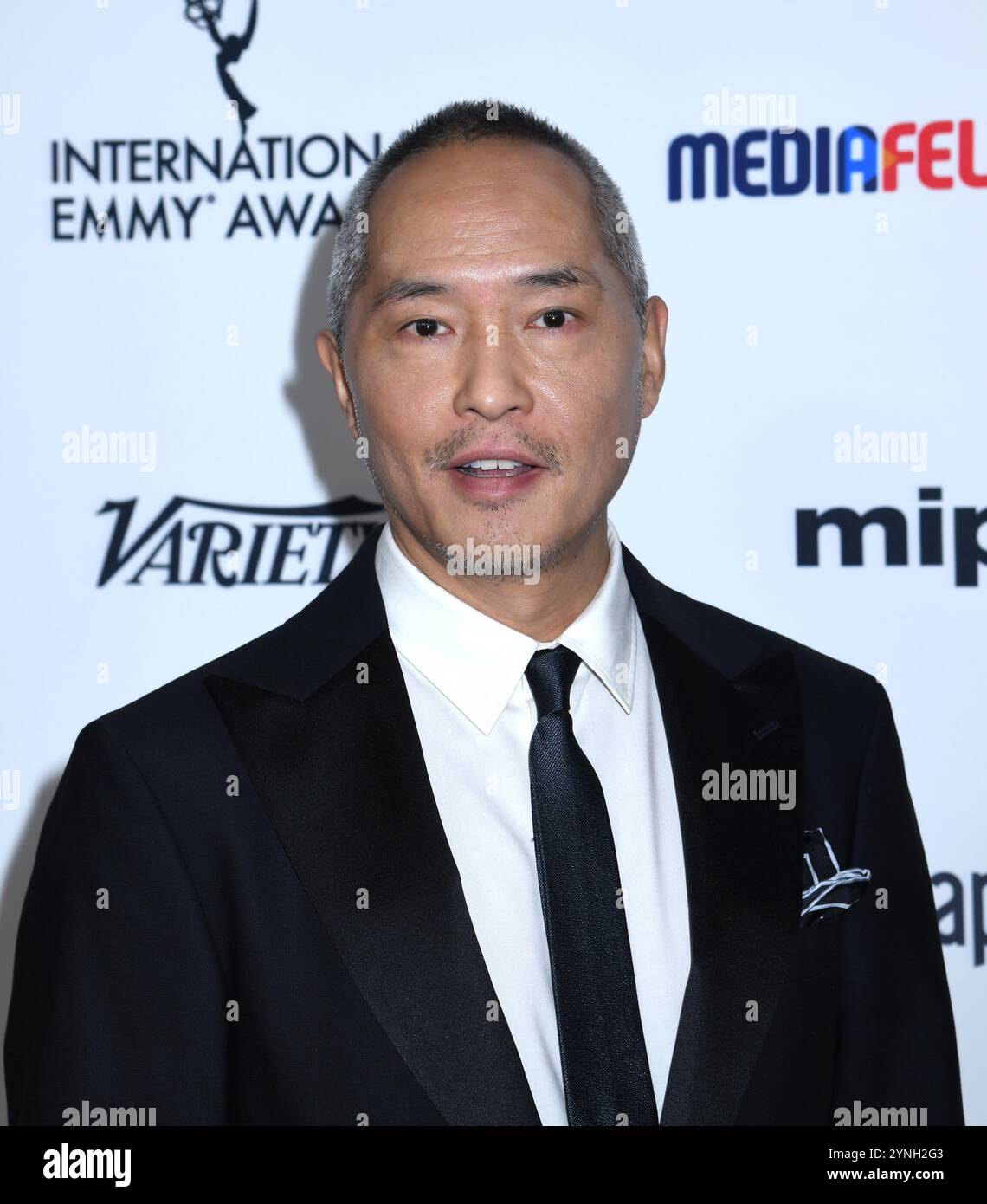 25 novembre 2024, New York, NY, États-Unis : Ken Leung assiste à la 52e cérémonie des International Emmy Awards au New York Hilton à New York. 25 novembre 2024. (Crédit image : © photo image Press via ZUMA Press Wire) USAGE ÉDITORIAL SEULEMENT! Non destiné à UN USAGE commercial ! Banque D'Images