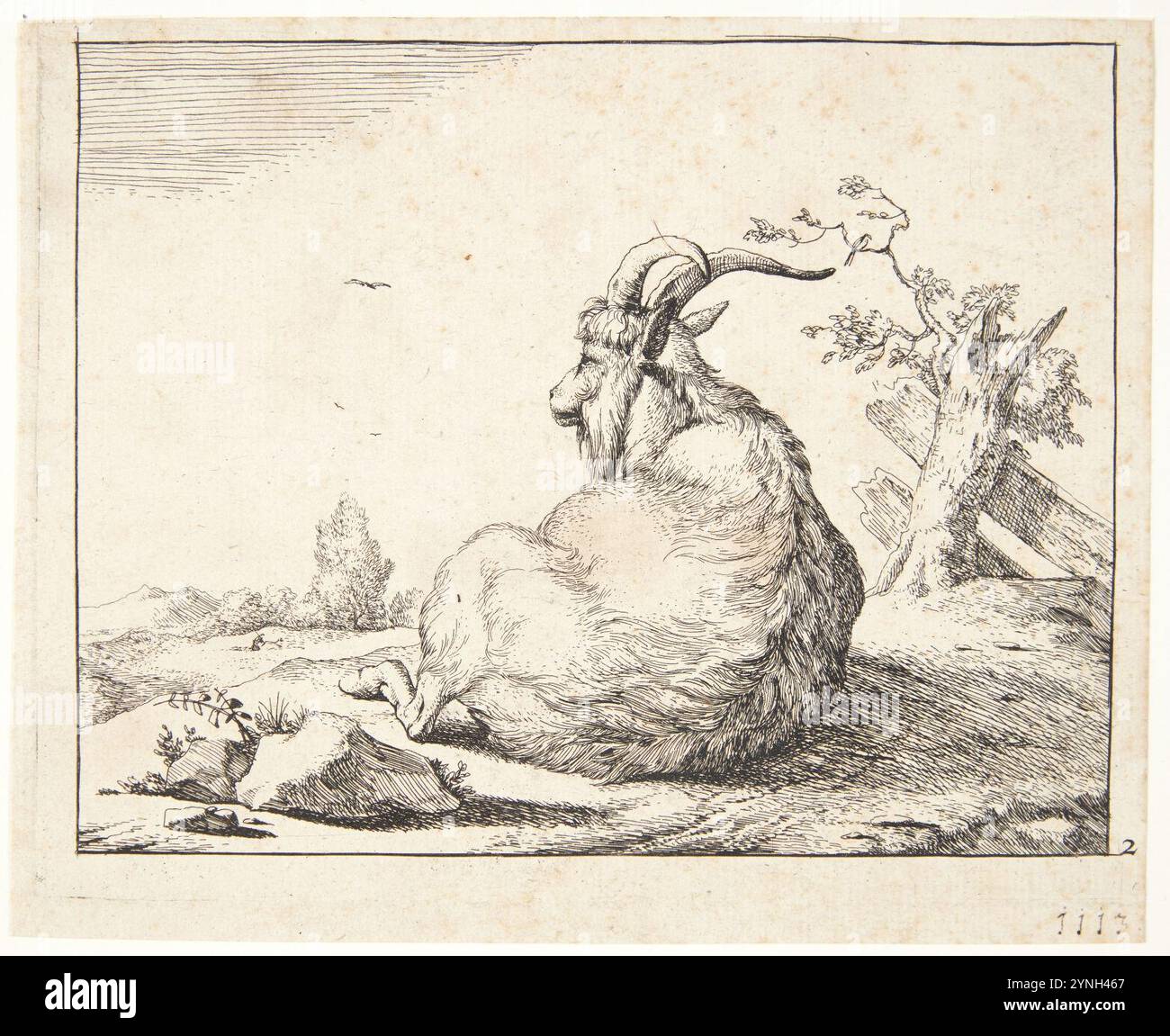 Marcus de Bye, Liggende GE, , Banque D'Images