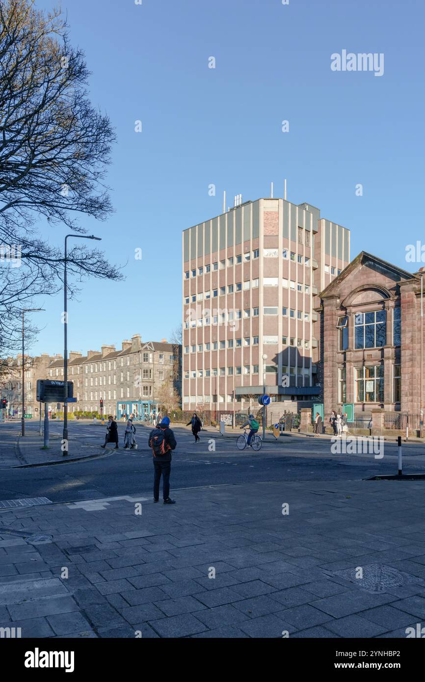 Édimbourg, Écosse, Royaume-Uni - complexe artistique Summerhall et lieu d'événements. Ancienne École royale d'études vétérinaires de l'Université d'Édimbourg Banque D'Images