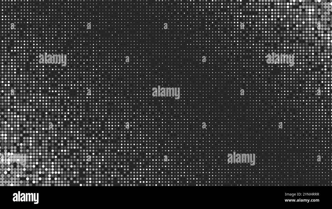 Fond en pointillés rouge brillant abstrait Illustration de Vecteur