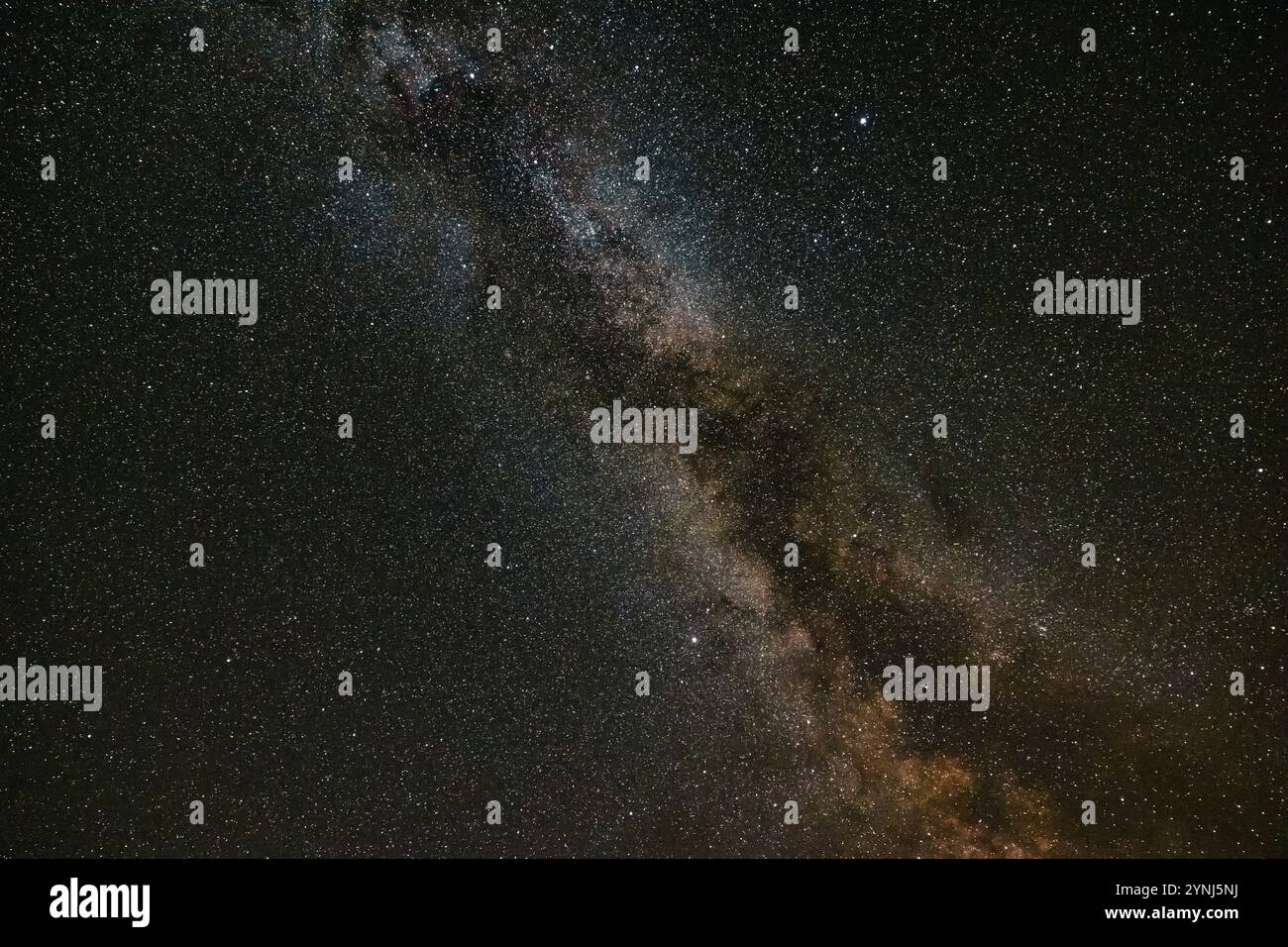 La photo de fond de la voie lactée. Photo de nuit étoilée. Espace arrière-plan. Banque D'Images