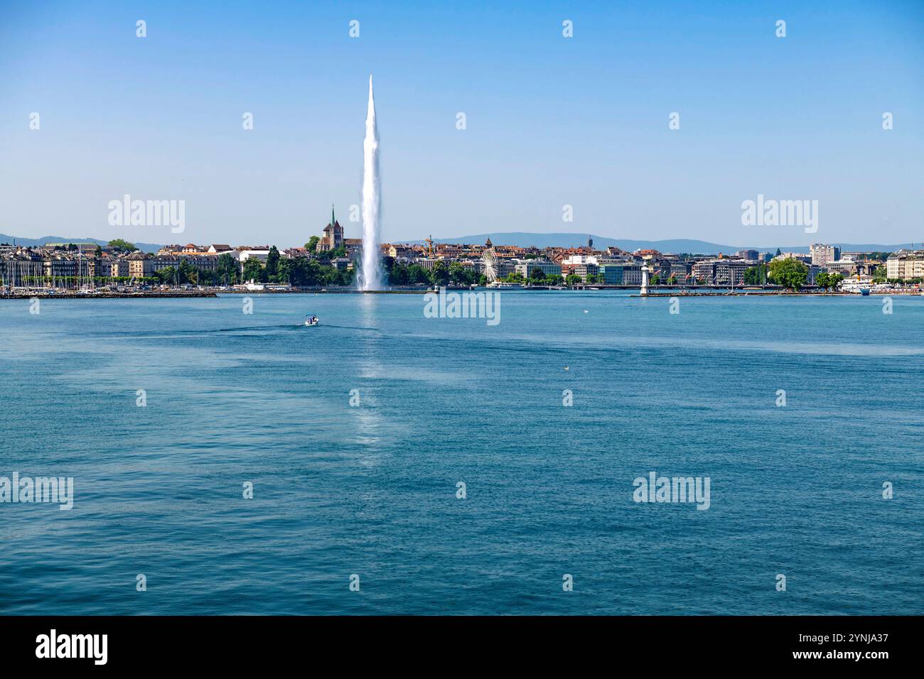 Suisse, Schweiz, Suisse, canton de Genève, Kanton Genf, canton de Genève, Genève, Genf, Genève, ville, Stadt, ville, ville, , Lac Léman, voir Genfer Banque D'Images