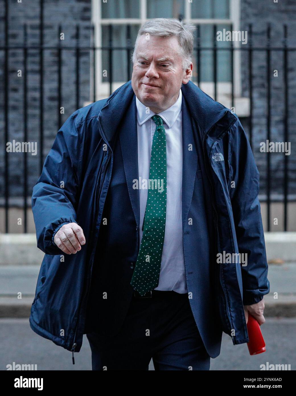 Londres, Royaume-Uni. 26 novembre 2024. Les ministres du gouvernement britannique dirigé par le Parti travailliste assistent à la réunion du cabinet à Downing Street ce matin crédit : Imageplotter/Alamy Live News Banque D'Images