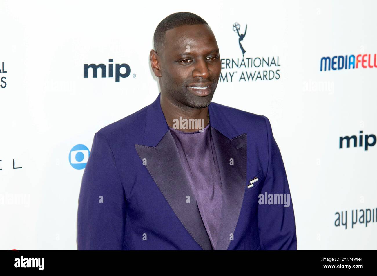 Omar Sy BEI der Verleihung der 52. International Emmy Awards 2024 im New York Hilton Hotel. New York, 25.11.2024 Banque D'Images