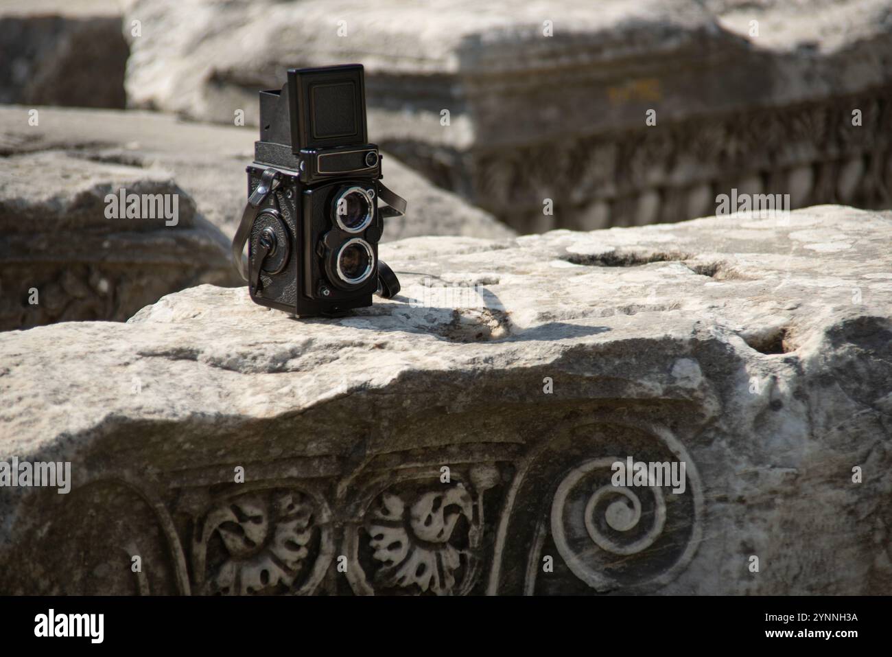 Ruines romaines à Éphèse dans les dindes du Sud. Banque D'Images