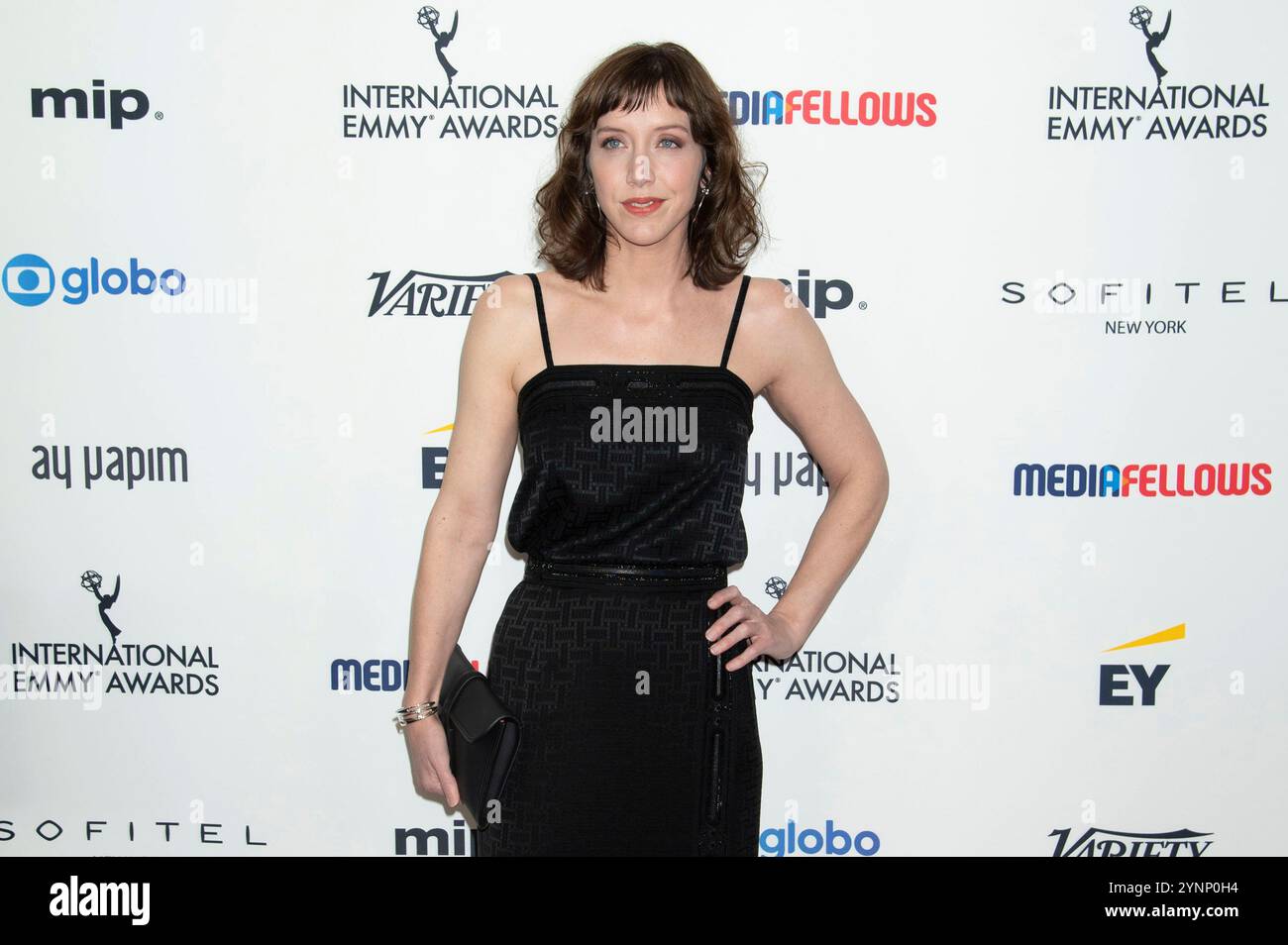 Sara Giraudeau BEI der Verleihung der 52. International Emmy Awards 2024 im New York Hilton Hotel. New York, 25.11.2024 Banque D'Images