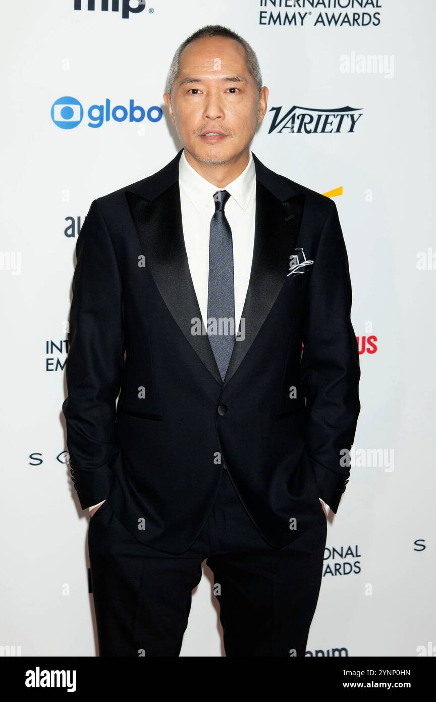 Ken Leung BEI der Verleihung der 52. International Emmy Awards 2024 im New York Hilton Hotel. New York, 25.11.2024 Banque D'Images
