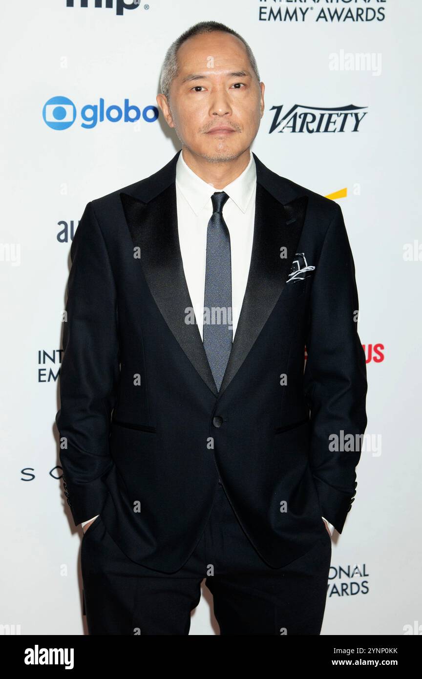 Ken Leung BEI der Verleihung der 52. International Emmy Awards 2024 im New York Hilton Hotel. New York, 25.11.2024 Banque D'Images