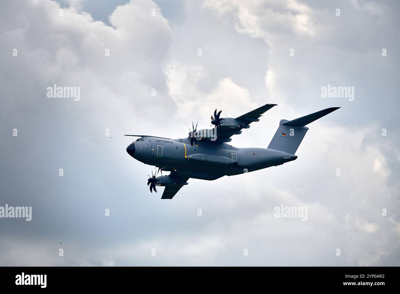 Berlin, Brandebourg / Allemagne - 7 juin 2024 : salon aérien ILA avec Airbus A400M Military Cargo Banque D'Images