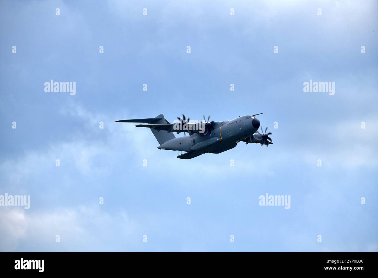 Berlin, Brandebourg / Allemagne - 7 juin 2024 : salon aérien ILA avec Airbus A400M Military Cargo Banque D'Images