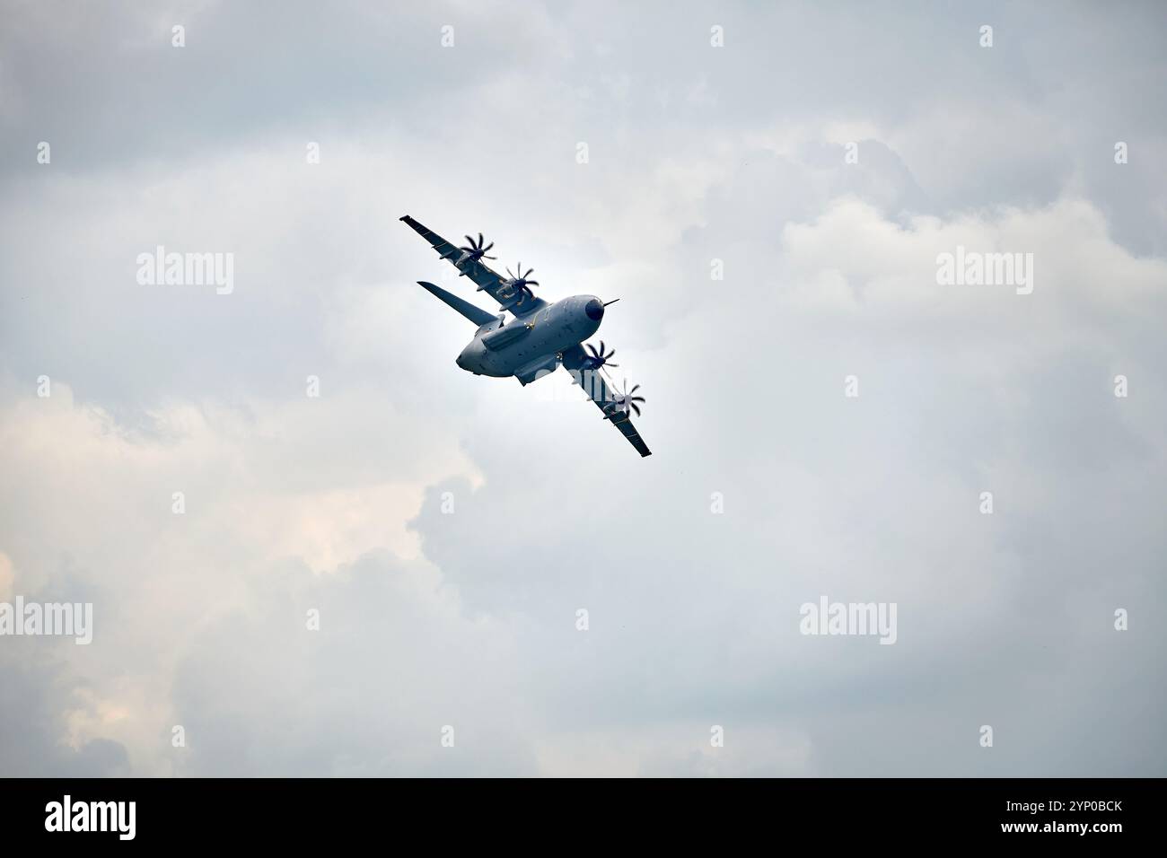 Berlin, Brandebourg / Allemagne - 7 juin 2024 : salon aérien ILA avec Airbus A400M Military Cargo Banque D'Images