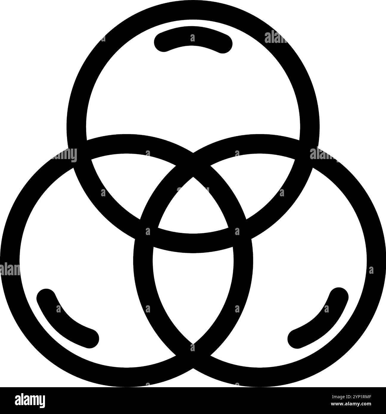 Roue de théorie des couleurs - icône de photographie et de vidéographie propre et moderne. Illustration de Vecteur